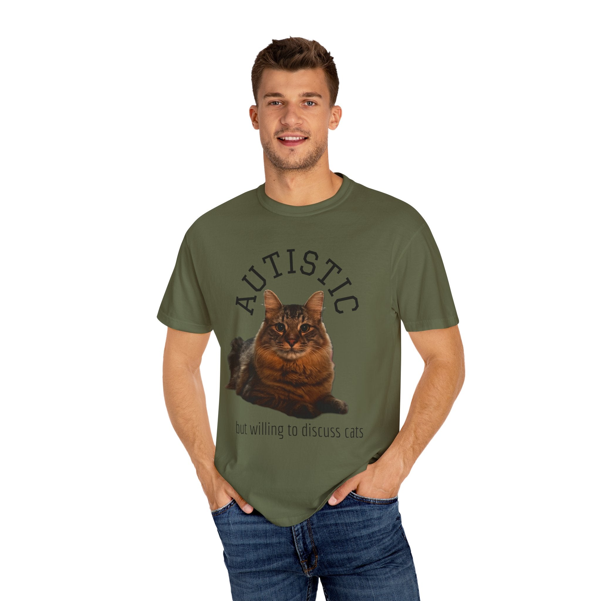 Autistic But Willing To Discuss Cats Shirt