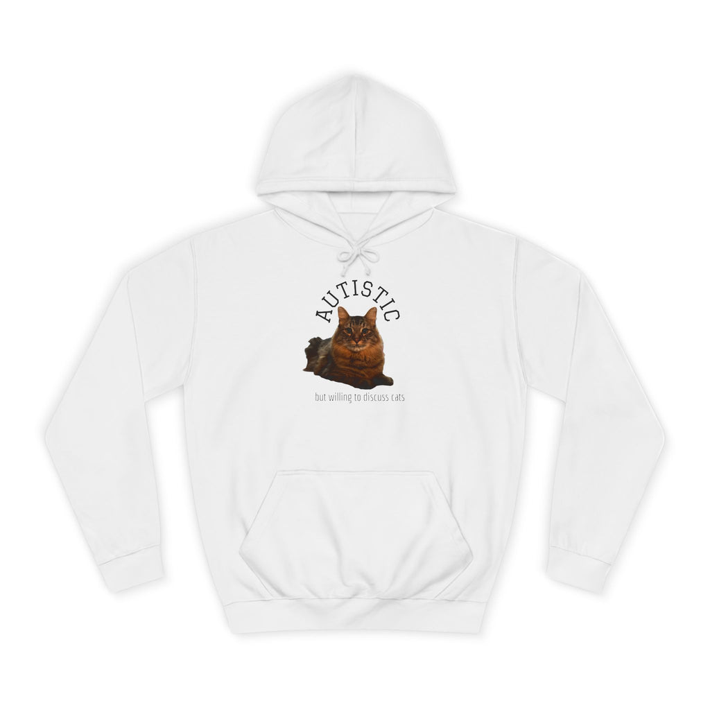 Autistic But Willing To Discuss Cats Hoodie