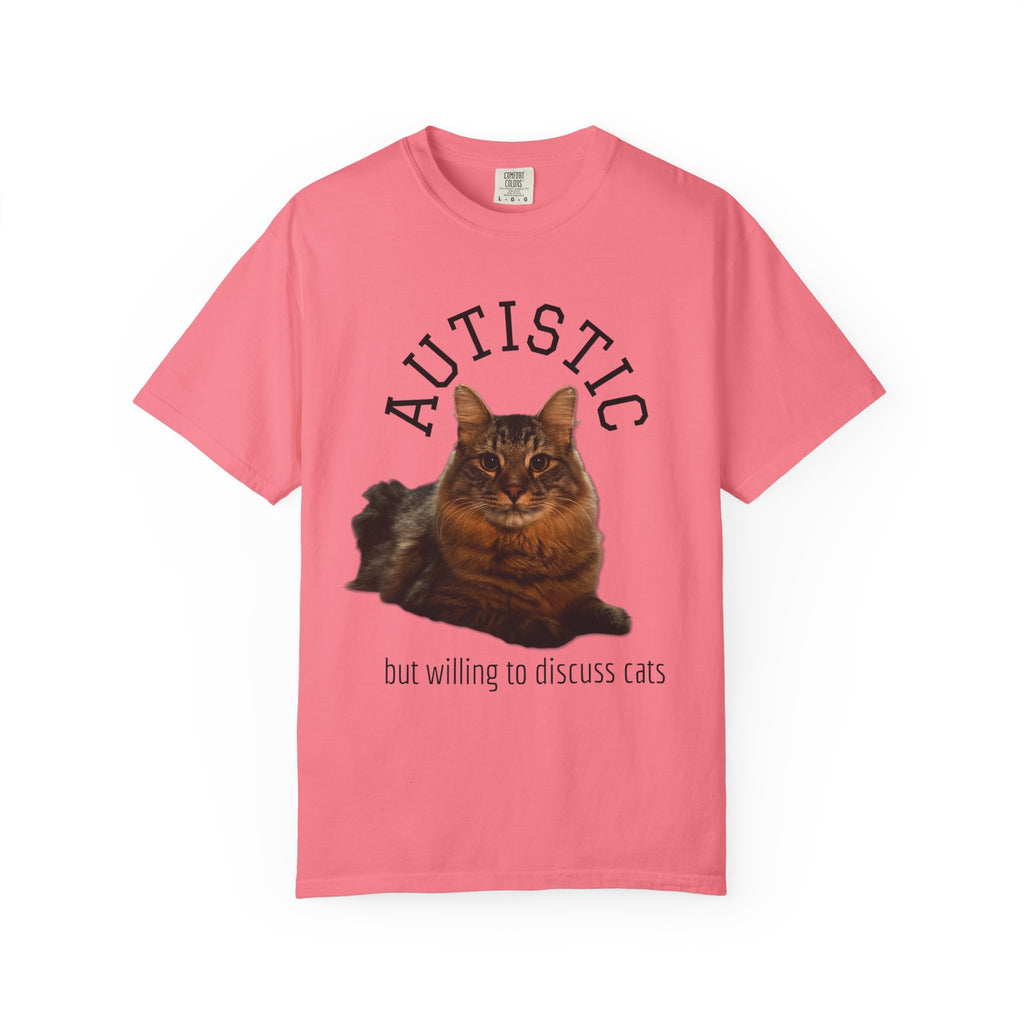 Autistic But Willing To Discuss Cats Shirt