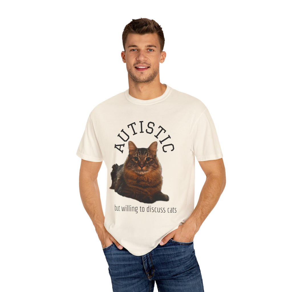 Autistic But Willing To Discuss Cats Shirt
