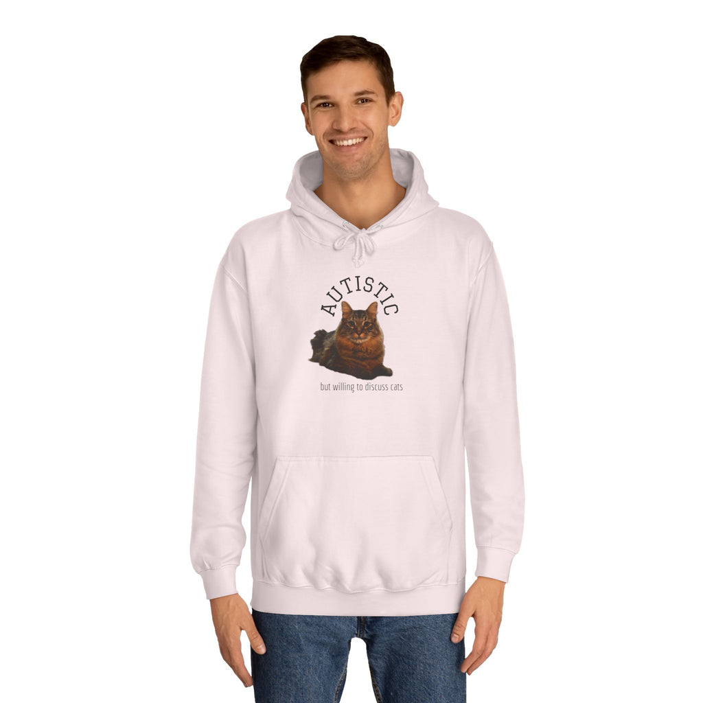 Autistic But Willing To Discuss Cats Hoodie