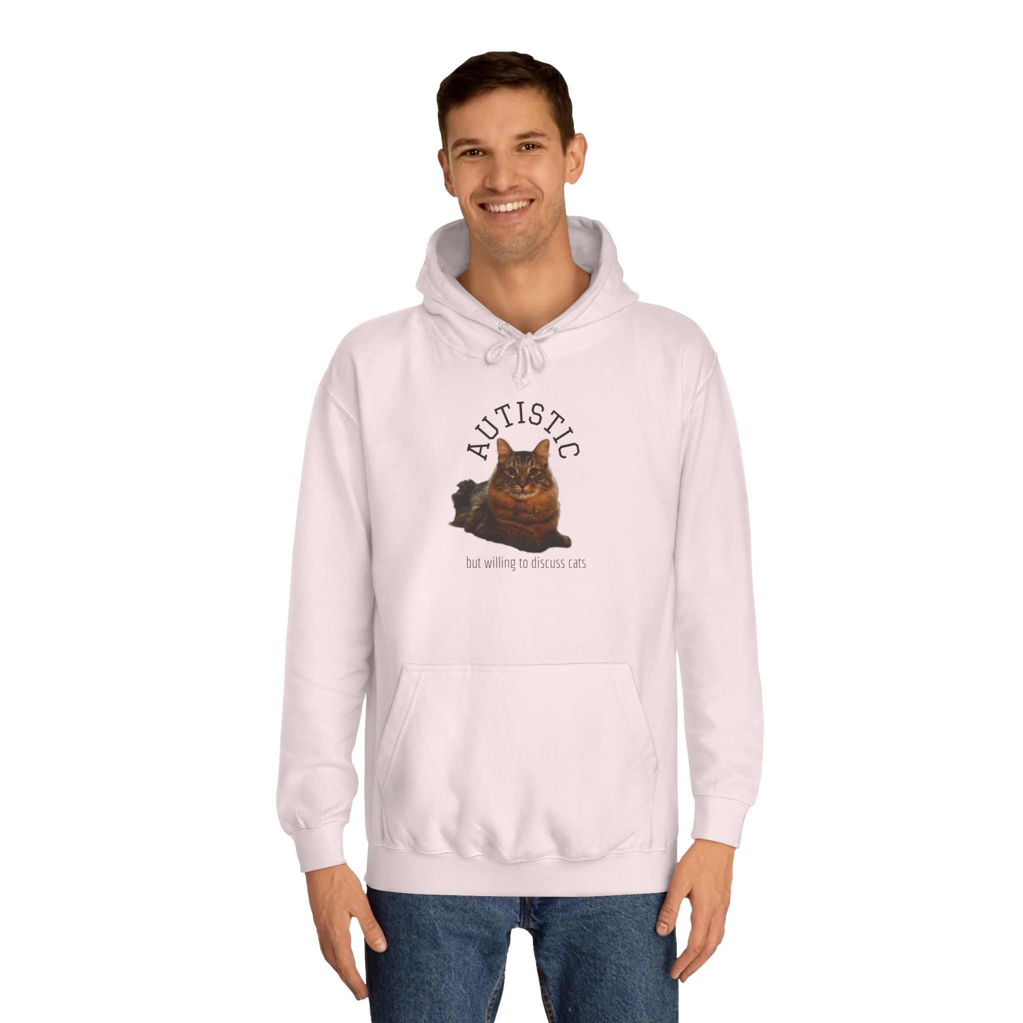 Autistic But Willing To Discuss Cats Hoodie