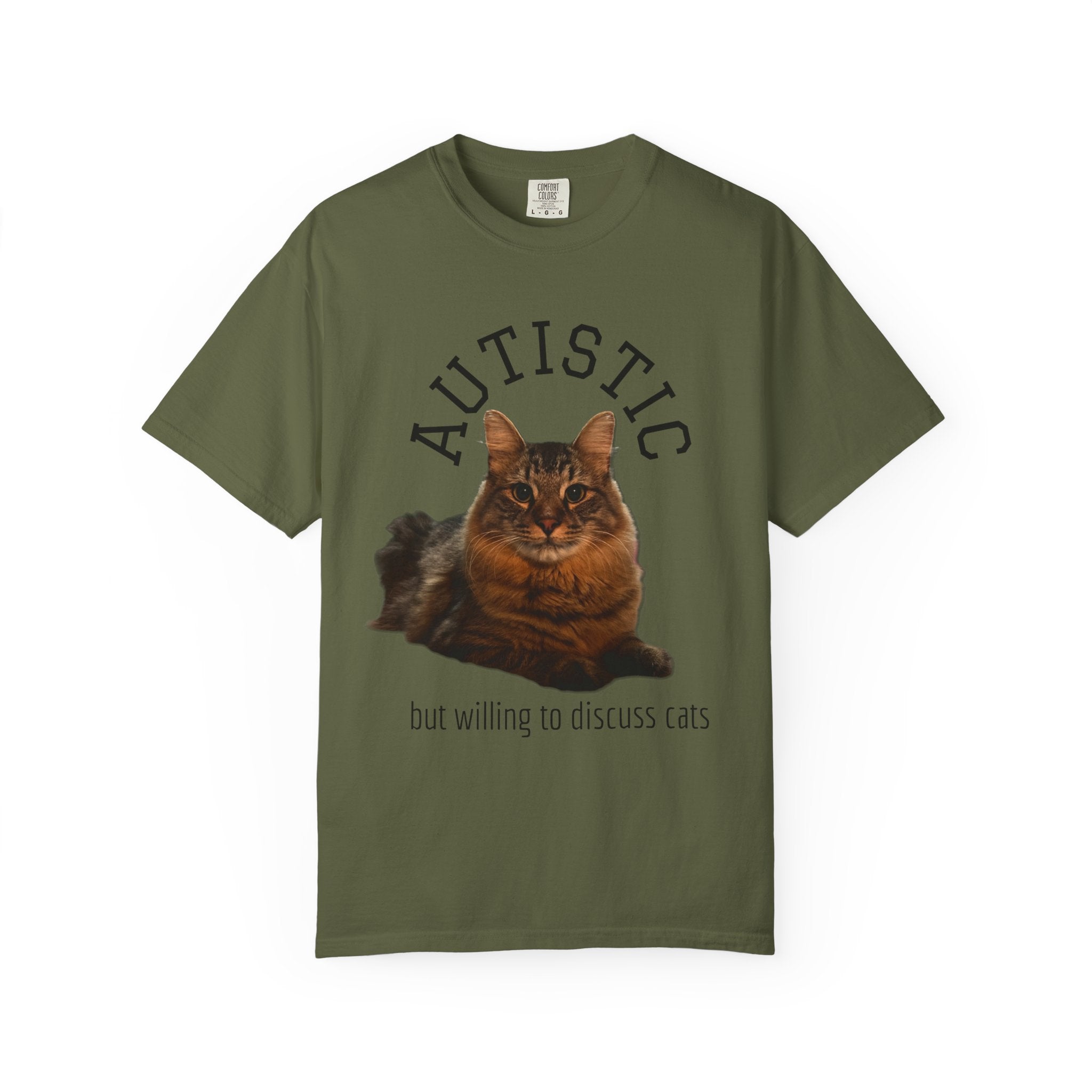 Autistic But Willing To Discuss Cats Shirt