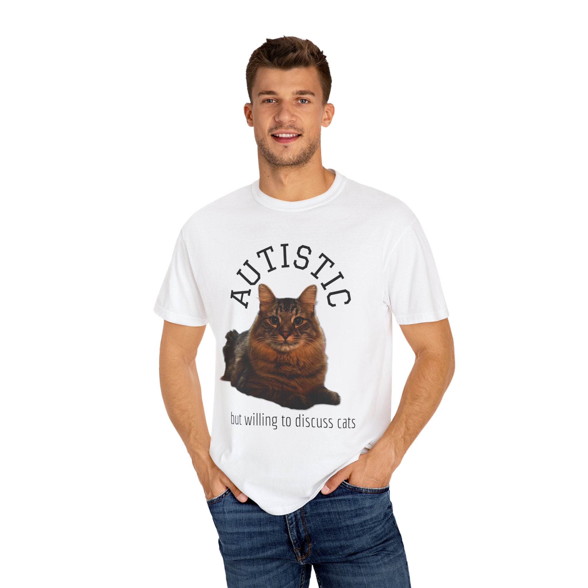 Autistic But Willing To Discuss Cats Shirt