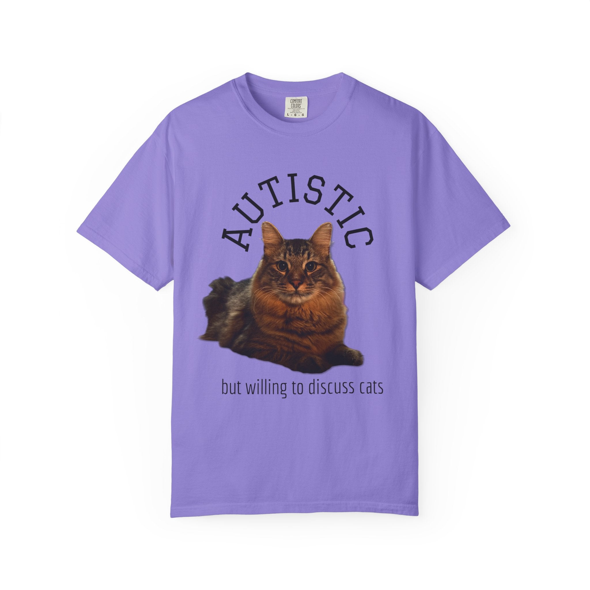Autistic But Willing To Discuss Cats Shirt