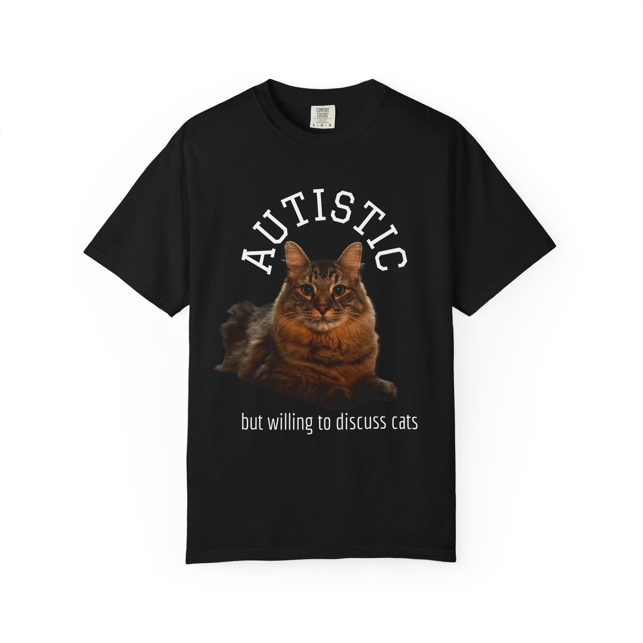 Autistic But Willing To Discuss Cats Shirt