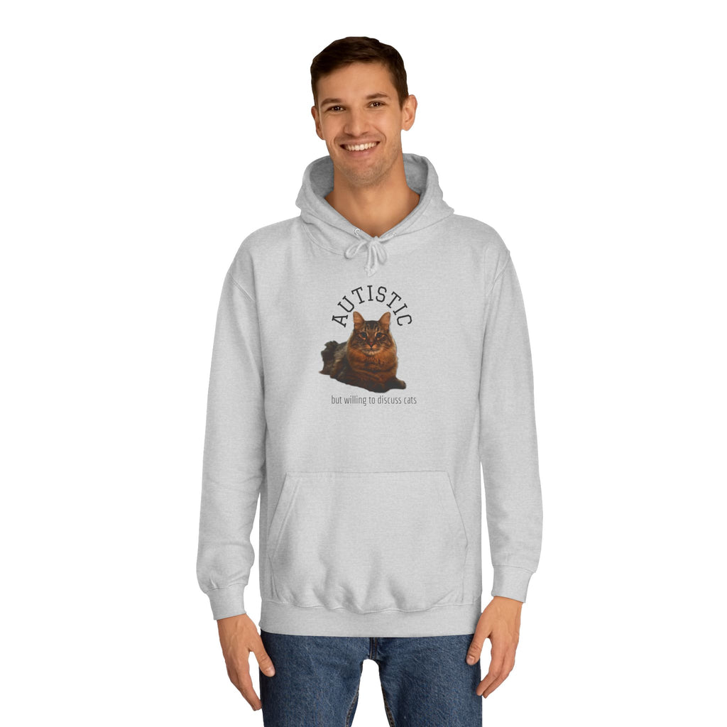 Autistic But Willing To Discuss Cats Hoodie
