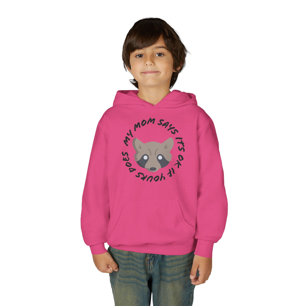 My Mom Says It's Ok If Yours Does Kids Hoodie
