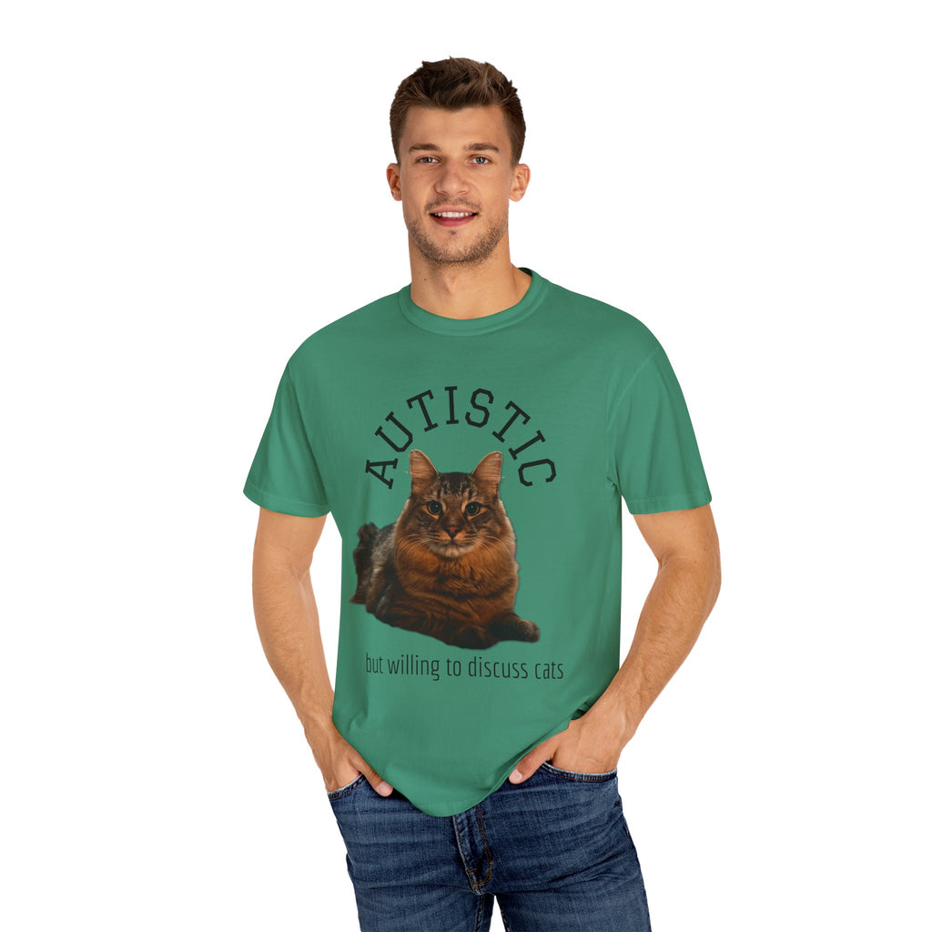 Autistic But Willing To Discuss Cats Shirt