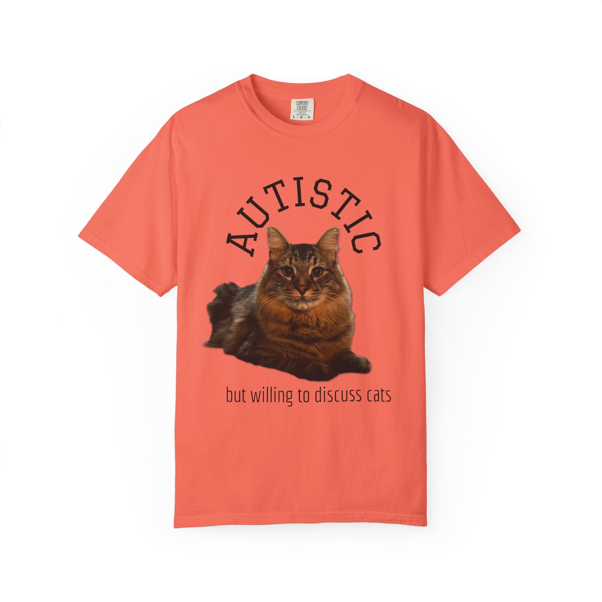 Autistic But Willing To Discuss Cats Shirt