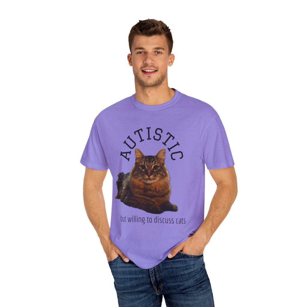 Autistic But Willing To Discuss Cats Shirt