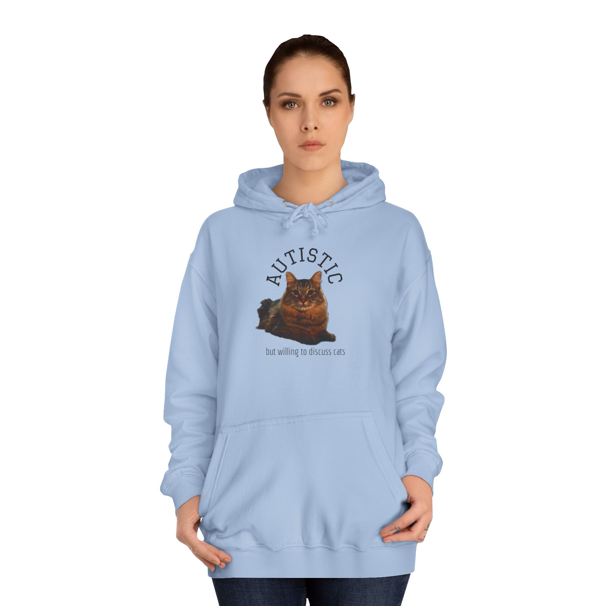 Autistic But Willing To Discuss Cats Hoodie
