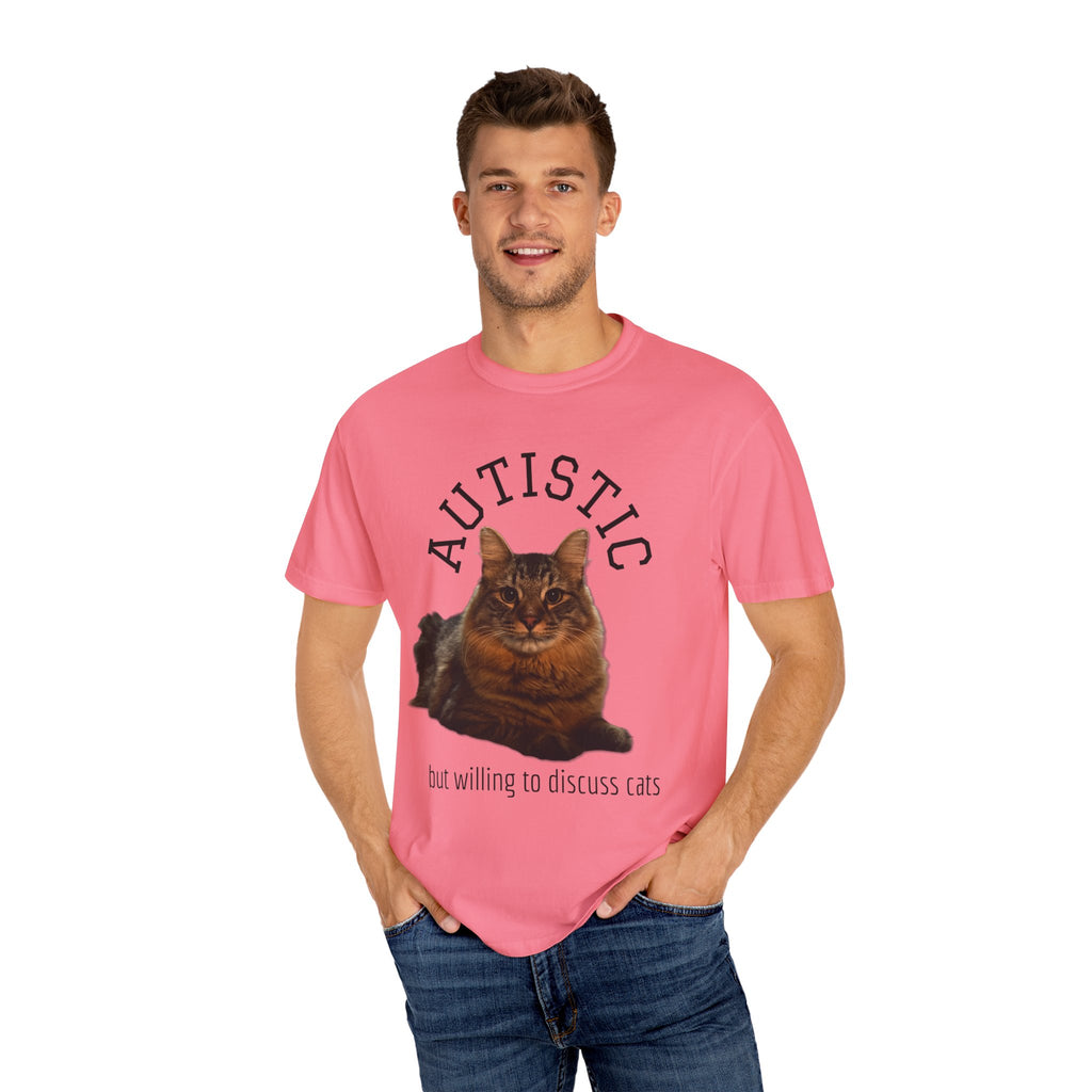 Autistic But Willing To Discuss Cats Shirt