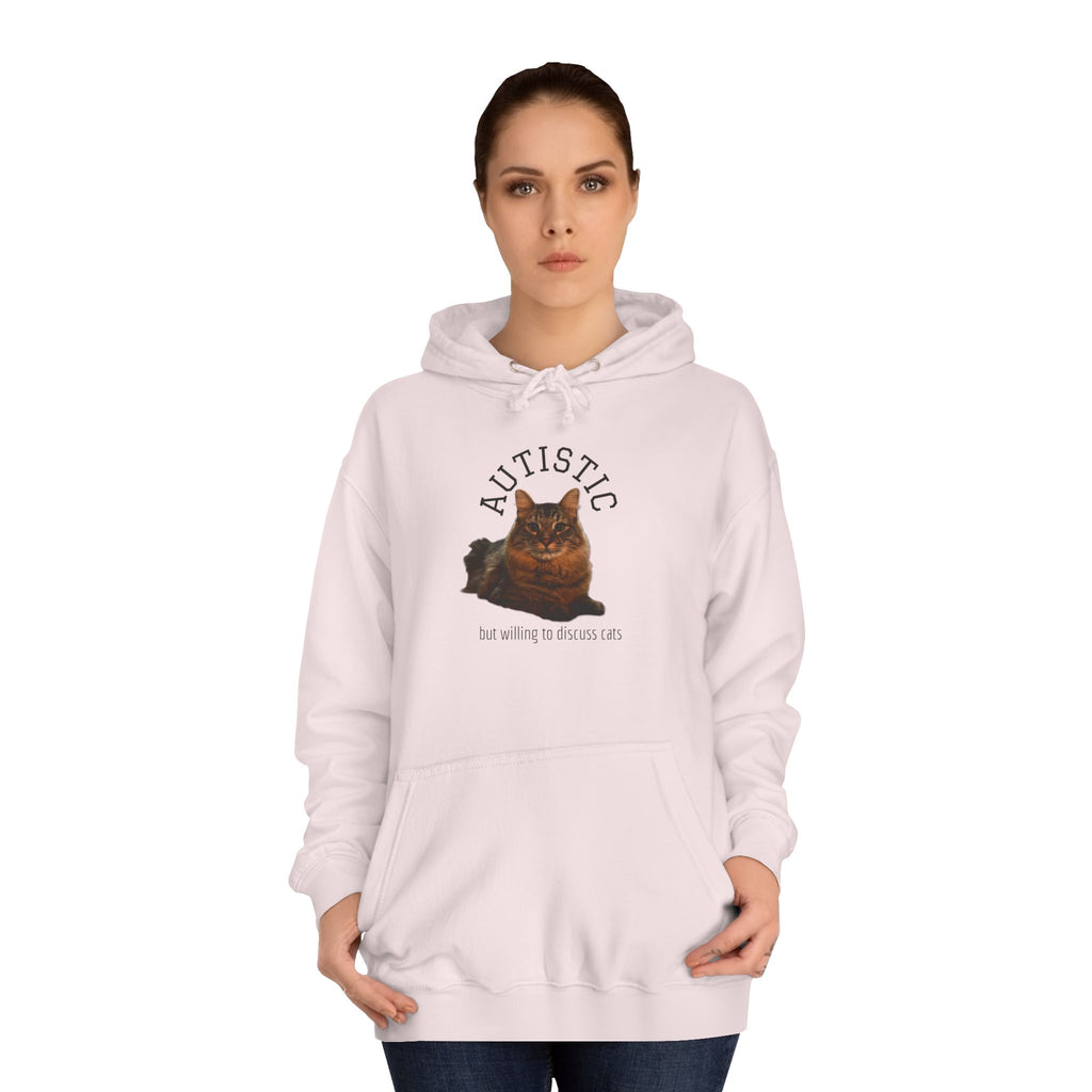 Autistic But Willing To Discuss Cats Hoodie