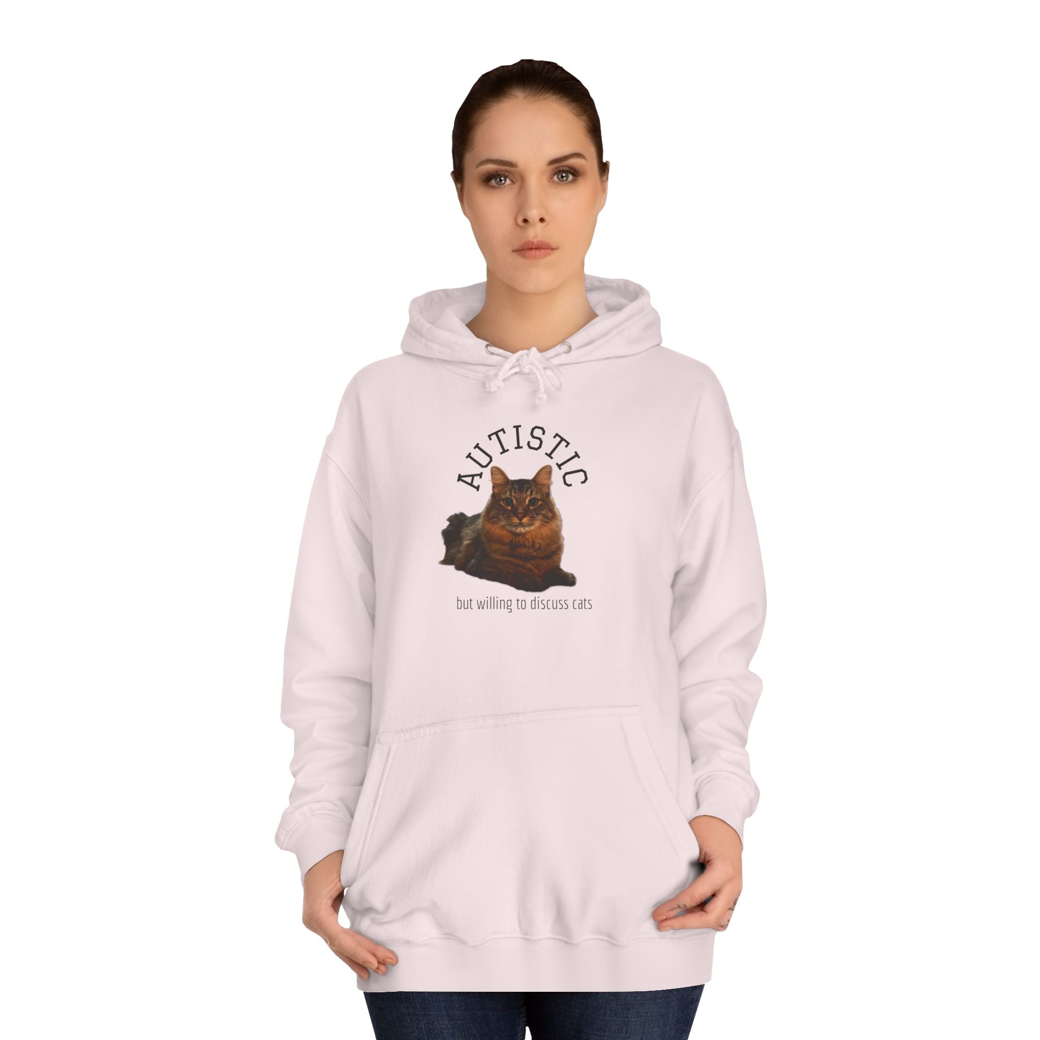 Autistic But Willing To Discuss Cats Hoodie