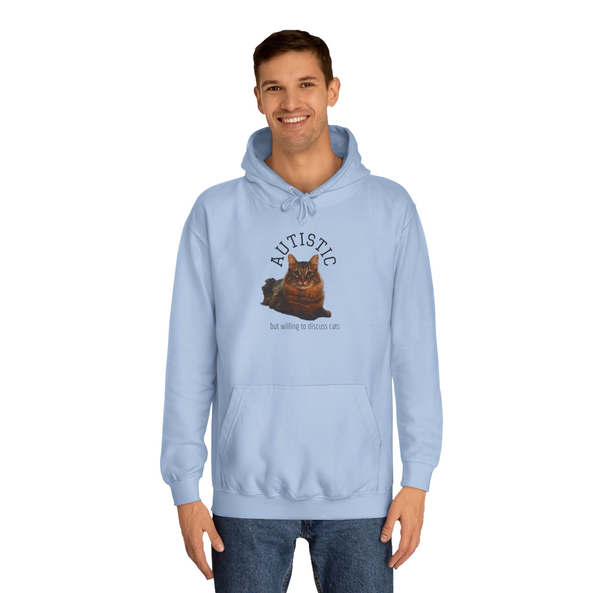 Autistic But Willing To Discuss Cats Hoodie
