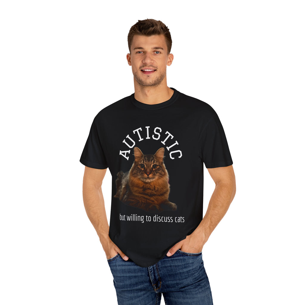 Autistic But Willing To Discuss Cats Shirt
