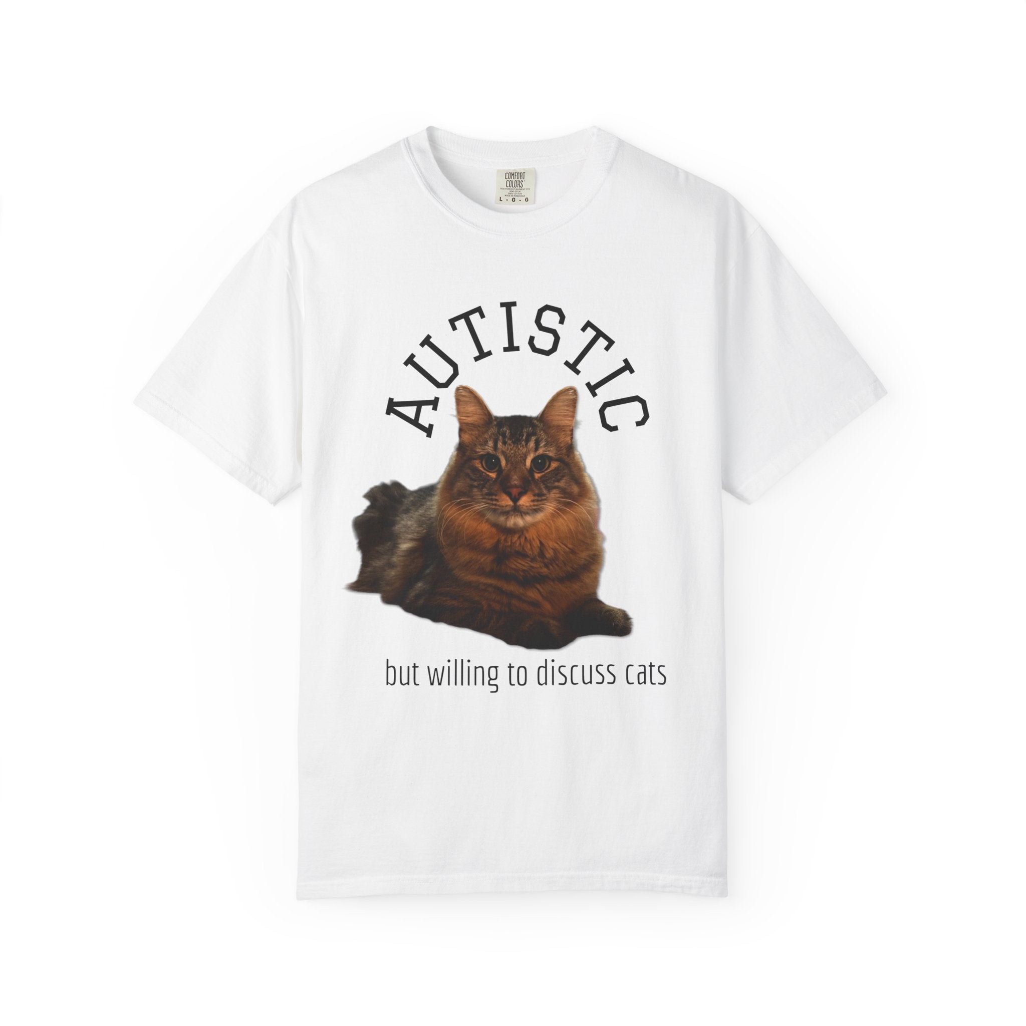 Autistic But Willing To Discuss Cats Shirt